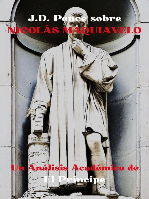 Title details for J.D. Ponce sobre Nicolás Maquiavelo by J.D. Ponce - Available